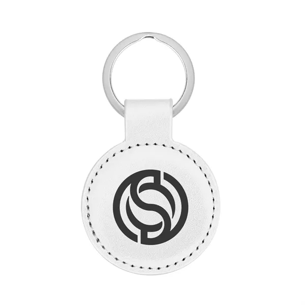 Hue Pop Leatherette Key Tag... from ASI 61125 Hit Promotional Products / Hit®