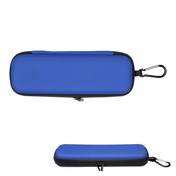 8" x 3" protective case with double zippered main compartment, interior... from ASI 61125 Hit Promotional Products / Hit®