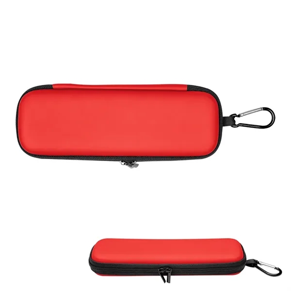 8" x 3" protective case with double zippered main compartment, interior... from ASI 61125 Hit Promotional Products / Hit®