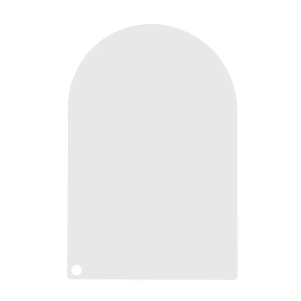 7" acrylic arch rectangle award with pin stand.... from ASI 61125 Hit Promotional Products / Hit®