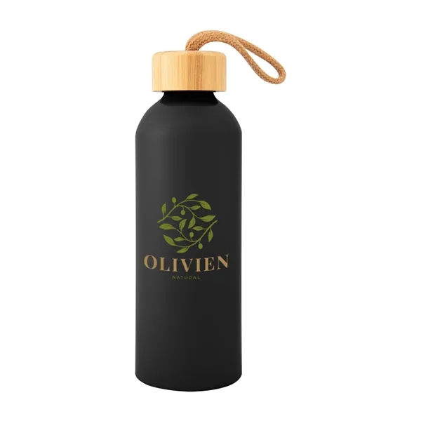25 Oz. Blaire Recycled Aluminum Bottle With Bamboo Lid... from ASI 61125 Hit Promotional Products / Hit®