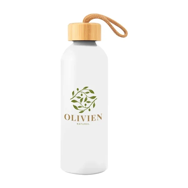 25 Oz. Blaire Recycled Aluminum Bottle With Bamboo Lid... from ASI 61125 Hit Promotional Products / Hit®
