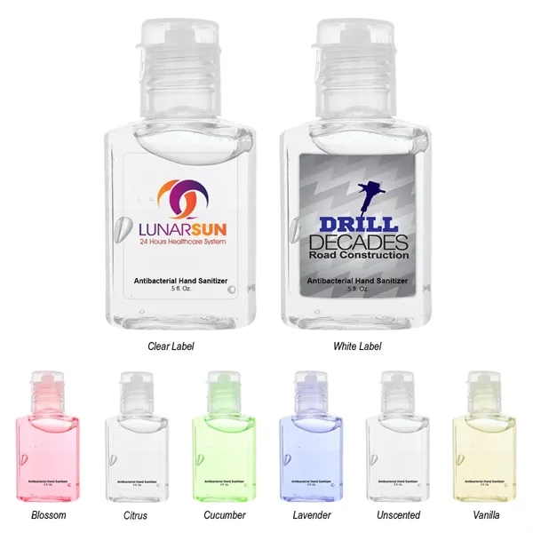 0.5 oz Hand Sanitizer.  Lightly Scented.... from ASI 61125 Hit Promotional Products / Hit®
