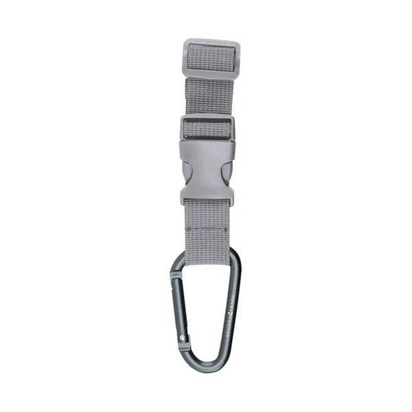 Adjustable buckle strap with removable carabiner attachment.... from ASI 61125 Hit Promotional Products / Hit®