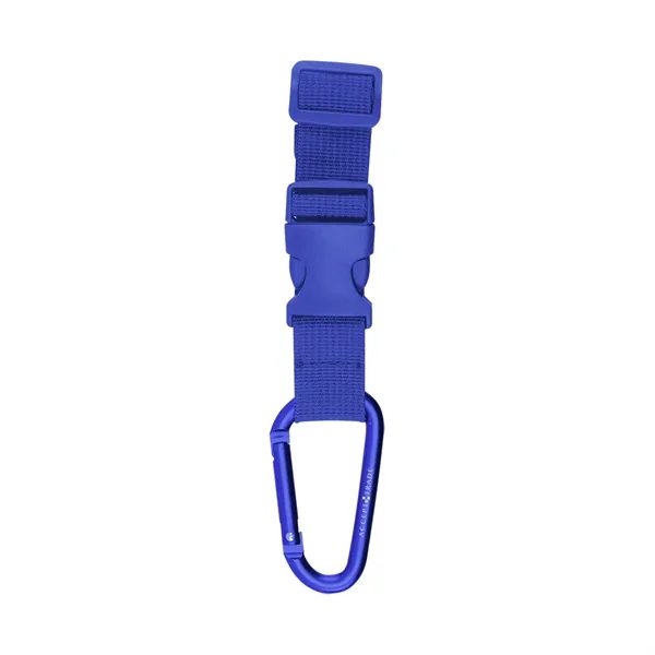 Adjustable buckle strap with removable carabiner attachment.... from ASI 61125 Hit Promotional Products / Hit®