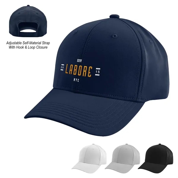 6 panel performance cap made of rPET materials with hook and... from ASI 61125 Hit Promotional Products / Hit®