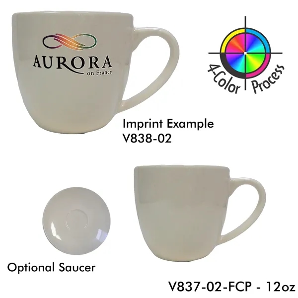 Bistro Cappuccino Mug. Available in 9oz, 12oz, and 16oz.... from ASI 80093 Pyrographics / Pyrographics Line