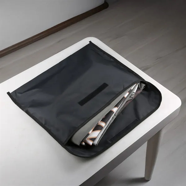 152" x 64" rPET polyester 3-sided full-color table cover. Washable, flame... from ASI 61966 HPG / Beacon Promotions