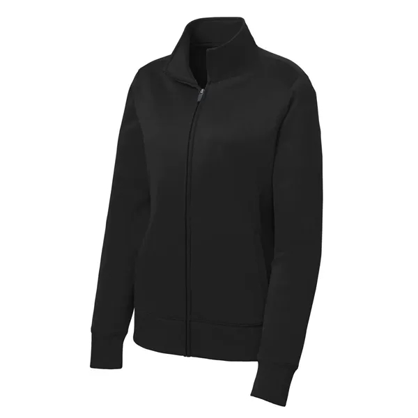 Sport-Tek® Women's Sport-Wick Fleece Full-Zip Jacket... from ASI 57371 Eyevertising