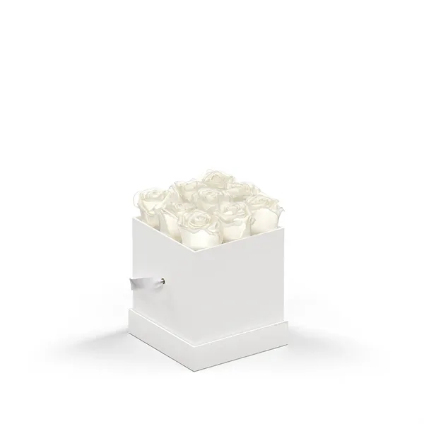 Arrangement of 9 roses in a square hat box.... from ASI 61125 Hit Promotional Products / Hit®
