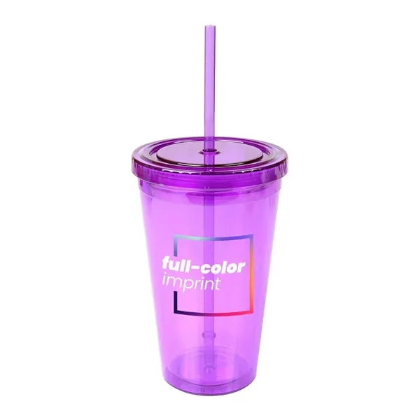 16oz Double Wall Cool Acrylic Tumbler... from ASI 57371 Eyevertising