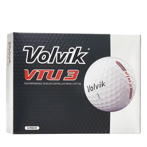 Volvik VTU3 golf balls; Box contains 12 white balls and includes... from ASI 38120 Ball Pro / Diversified Quality Kitchenware