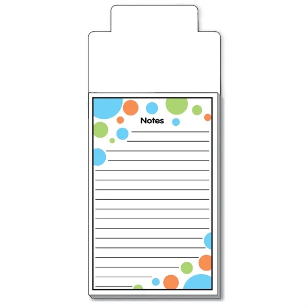 Frame-shaped magnet featuring a 40-sheet notepad with stock design attached at... from ASI 54040 Fey Promo / Magna-Tel by Fey