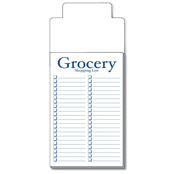 Frame-shaped magnet featuring a 40-sheet notepad with stock design attached at... from ASI 54040 Fey Promo / Magna-Tel by Fey