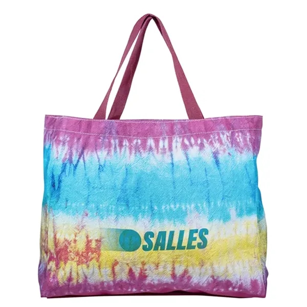 Polyester tote with poly handles and full-color sublimation. Great for promotions,... from ASI 67557 LimeLight Ent