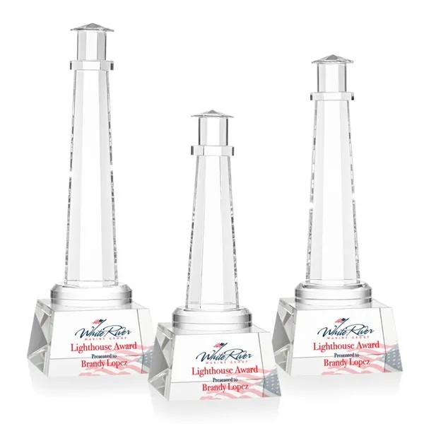 Lighthouse VividPrint™ Award on Robson Base... from ASI 84592 St Regis Group / St Regis