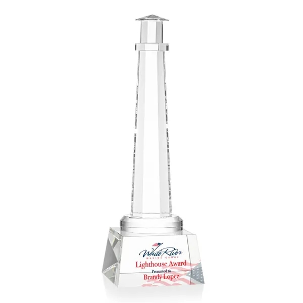 Lighthouse VividPrint™ Award on Robson Base... from ASI 84592 St Regis Group / St Regis