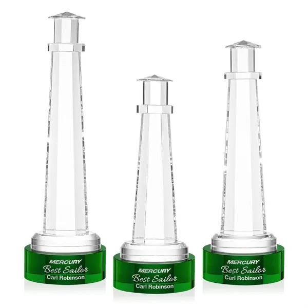 Lighthouse Award on Stanrich Base - Green... from ASI 84592 St Regis Group / St Regis