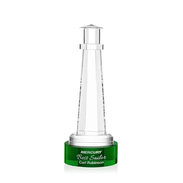 Lighthouse Award on Stanrich Base - Green... from ASI 84592 St Regis Group / St Regis