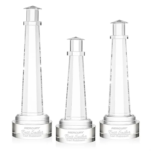 Lighthouse Award on Stanrich Base - Clear... from ASI 84592 St Regis Group / St Regis