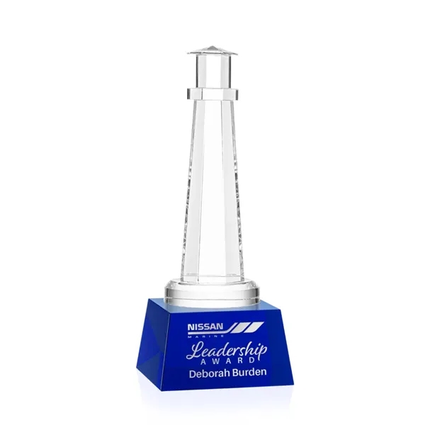Lighthouse Award on Robson Base - Blue... from ASI 84592 St Regis Group / St Regis