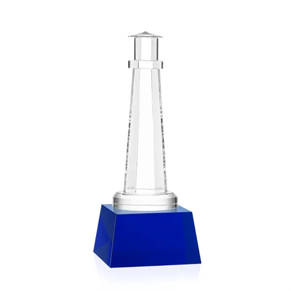 Lighthouse Award on Robson Base - Blue... from ASI 84592 St Regis Group / St Regis