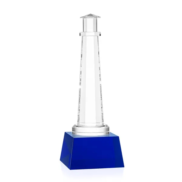 Lighthouse Award on Robson Base - Blue... from ASI 84592 St Regis Group / St Regis