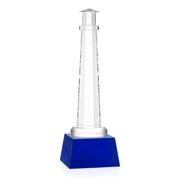 Lighthouse Award on Robson Base - Blue... from ASI 84592 St Regis Group / St Regis
