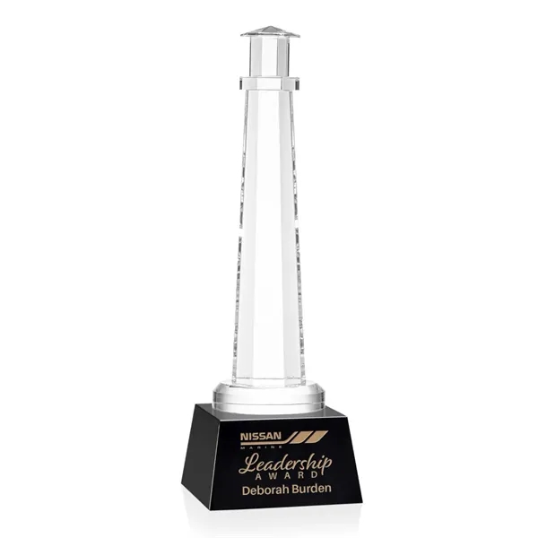 Lighthouse Award on Robson Base - Black... from ASI 84592 St Regis Group / St Regis