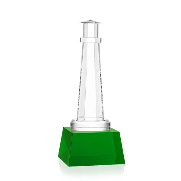 Lighthouse Award on Robson Base - Green... from ASI 84592 St Regis Group / St Regis