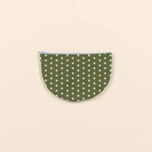 The Slice is a flat, half-moon shaped canvas pouch with a... from ASI 74710 Numo