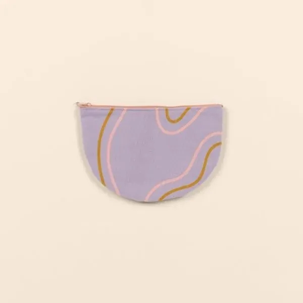 The Slice is a flat, half-moon shaped canvas pouch with a... from ASI 74710 Numo