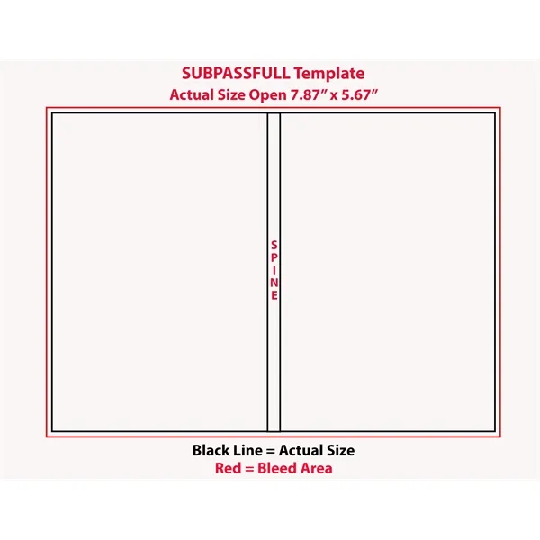 3.75" x 5.625" Passport Holder.  Bright and vivid full four... from ASI 62635 Inno-Vative Solutions Grp LTD