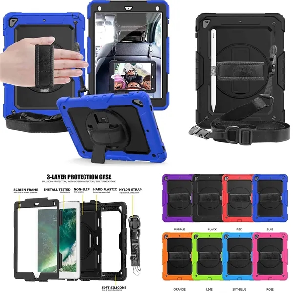 Kidder iBank® Shockproof Case for iPad 11" (A16) 11th Gen 2025... from ASI 79909 Promotek / Promotek™