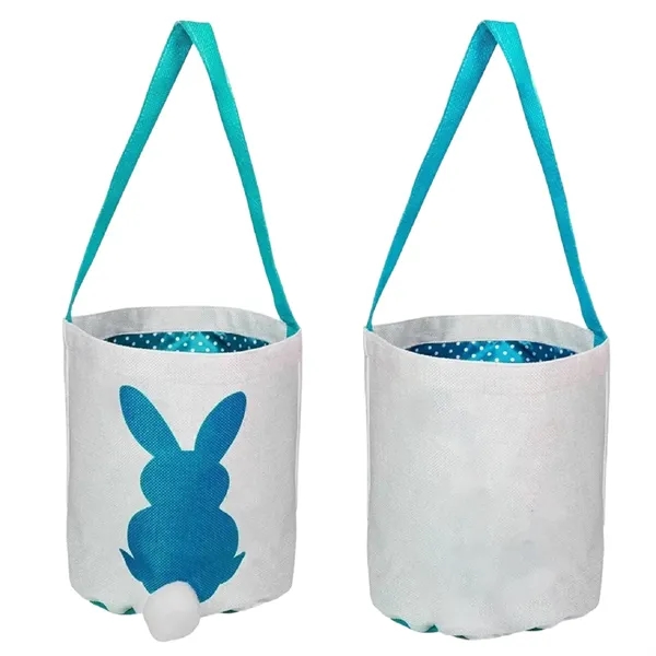 Easter eggs bunny rabbit tote bag plus full color sublimation printing... from ASI 37218 Athena Promo (tm)