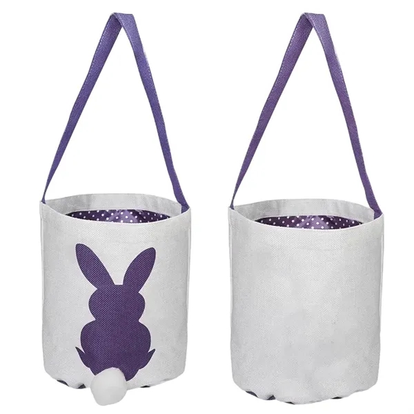 Easter eggs bunny rabbit tote bag plus full color sublimation printing... from ASI 37218 Athena Promo (tm)