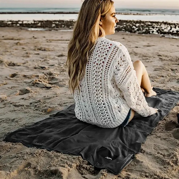 A full-sized beach towel built from our space-saving nanofiber fabric. Lightweight... from ASI 61005 Hirsch Gift Inc