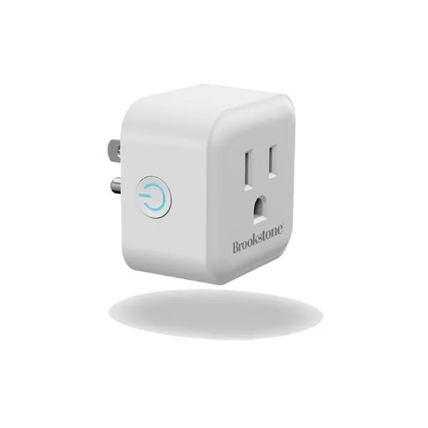 Control your favorite "non-smart" devices with the Brookstone Wi-Fi Smart Plug!... from ASI 61005 Hirsch Gift Inc / HG TECH HG