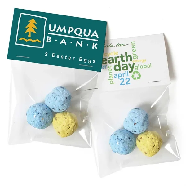 3 seed bomb cello pack... from ASI 40646 Bloomin Promotions / Bloomin' Promotions™