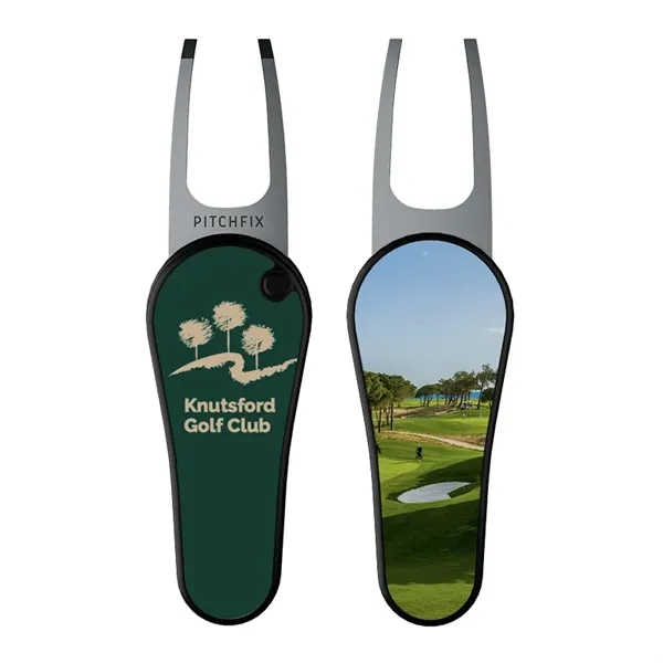 Golf divot tool with your own custom design on both sides... from ASI 38120 Ball Pro / Diversified Quality Kitchenware