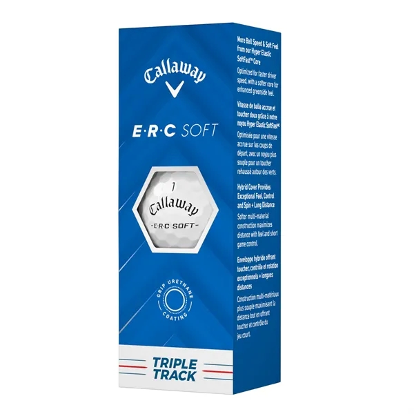 Callaway ERC Soft golf balls; Box contains 12 white balls and... from ASI 38120 Ball Pro / Diversified Quality Kitchenware