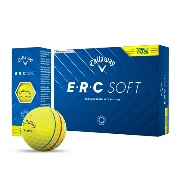 Callaway ERC Soft Triple Track Yellow Golf Balls.... from ASI 38120 Ball Pro / Diversified Quality Kitchenware