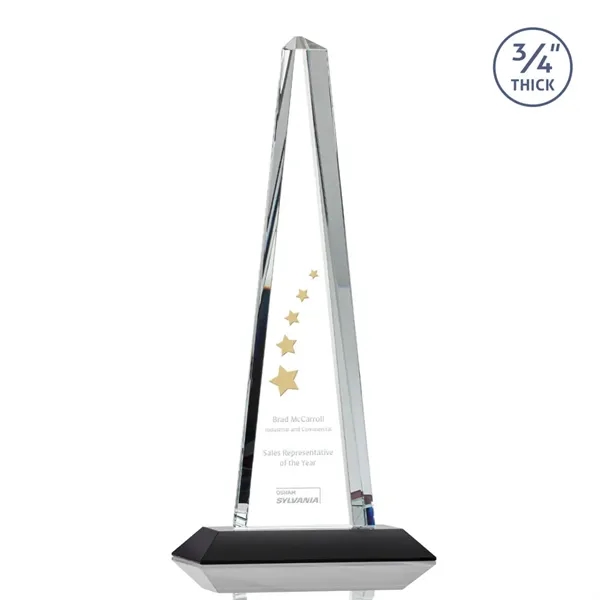 Features a statuesque Starfire Crystal piece with an Ebony base... from ASI 84592 St Regis Group / St Regis