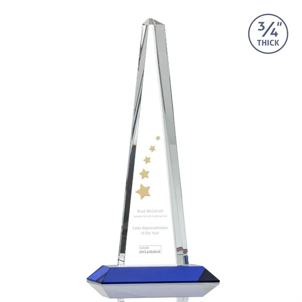 Features a statuesque Starfire Crystal piece with a Sapphire base... from ASI 84592 St Regis Group / St Regis