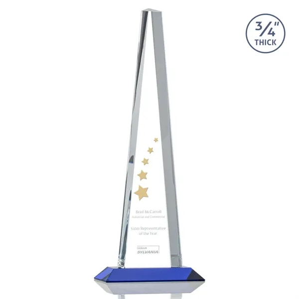 Features a statuesque Starfire Crystal piece with a Sapphire base... from ASI 84592 St Regis Group / St Regis