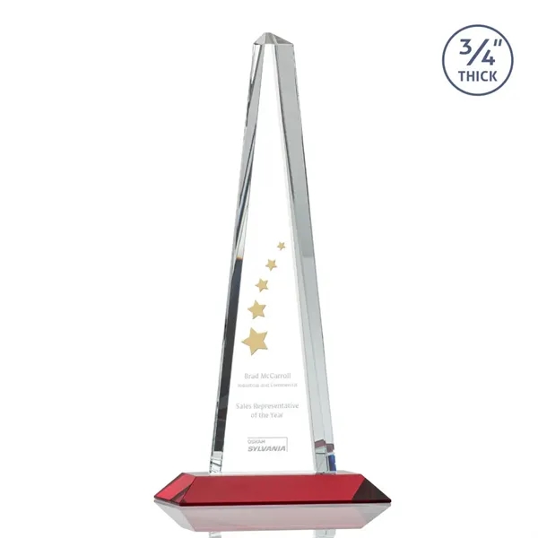 Features a statuesque Starfire Crystal piece with a Ruby base... from ASI 84592 St Regis Group / St Regis