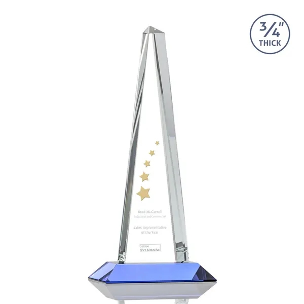 Features a statuesque Starfire Crystal piece with a Sky Blue base... from ASI 84592 St Regis Group / St Regis