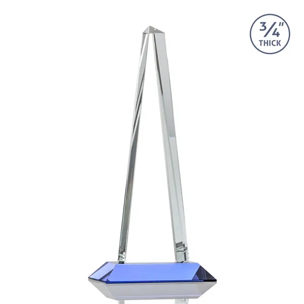 Features a statuesque Starfire Crystal piece with a Sky Blue base... from ASI 84592 St Regis Group / St Regis