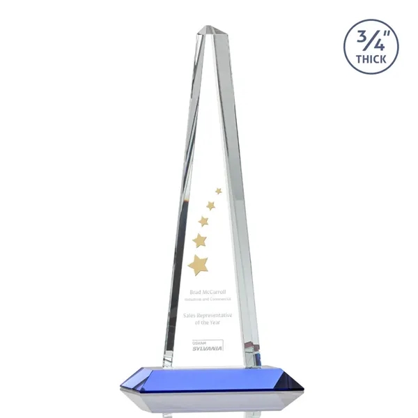 Features a statuesque Starfire Crystal piece with a Sky Blue base... from ASI 84592 St Regis Group / St Regis