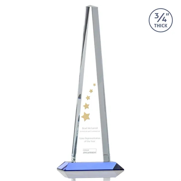 Features a statuesque Starfire Crystal piece with a Sky Blue base... from ASI 84592 St Regis Group / St Regis